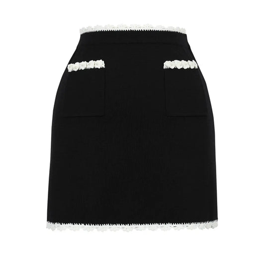 The Camilla Contrast Knit Two-Piece Set