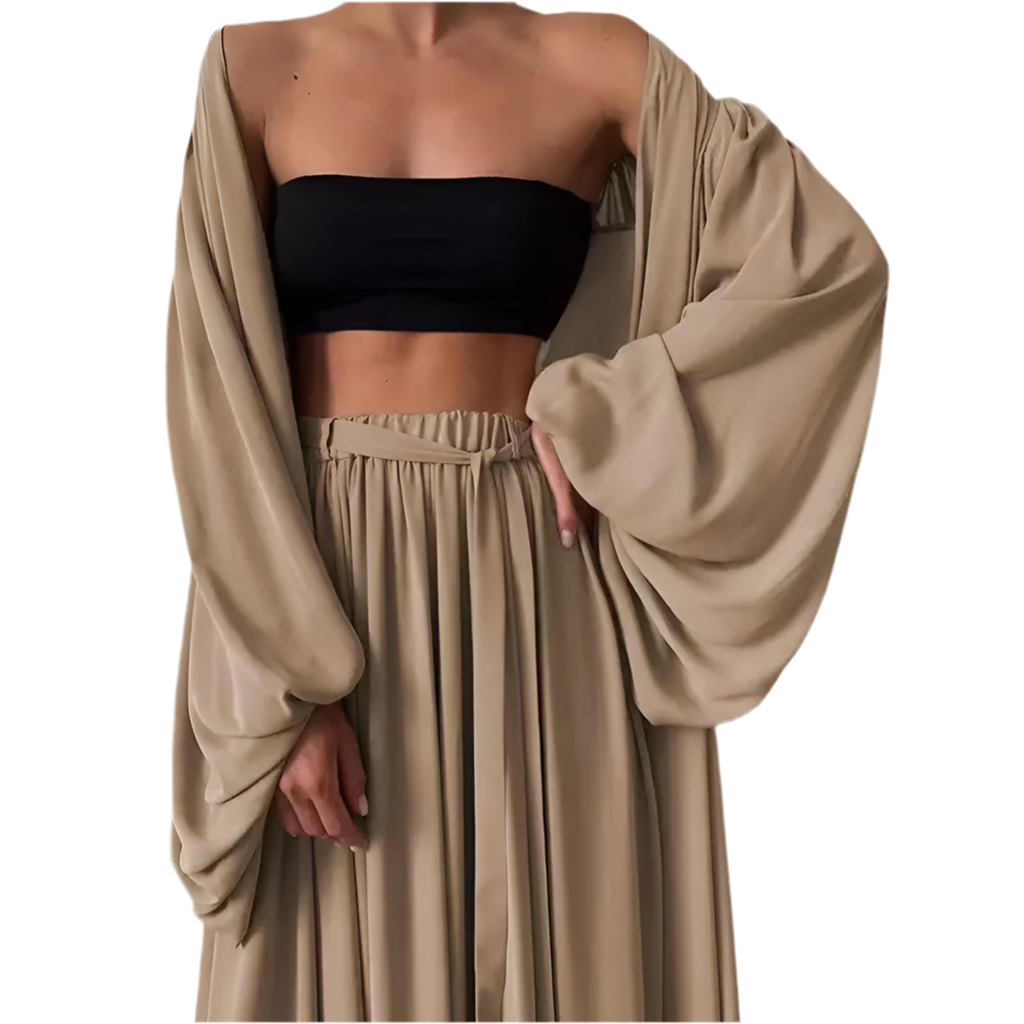 The Soleil Set – Soft Draped Lounge Duo
