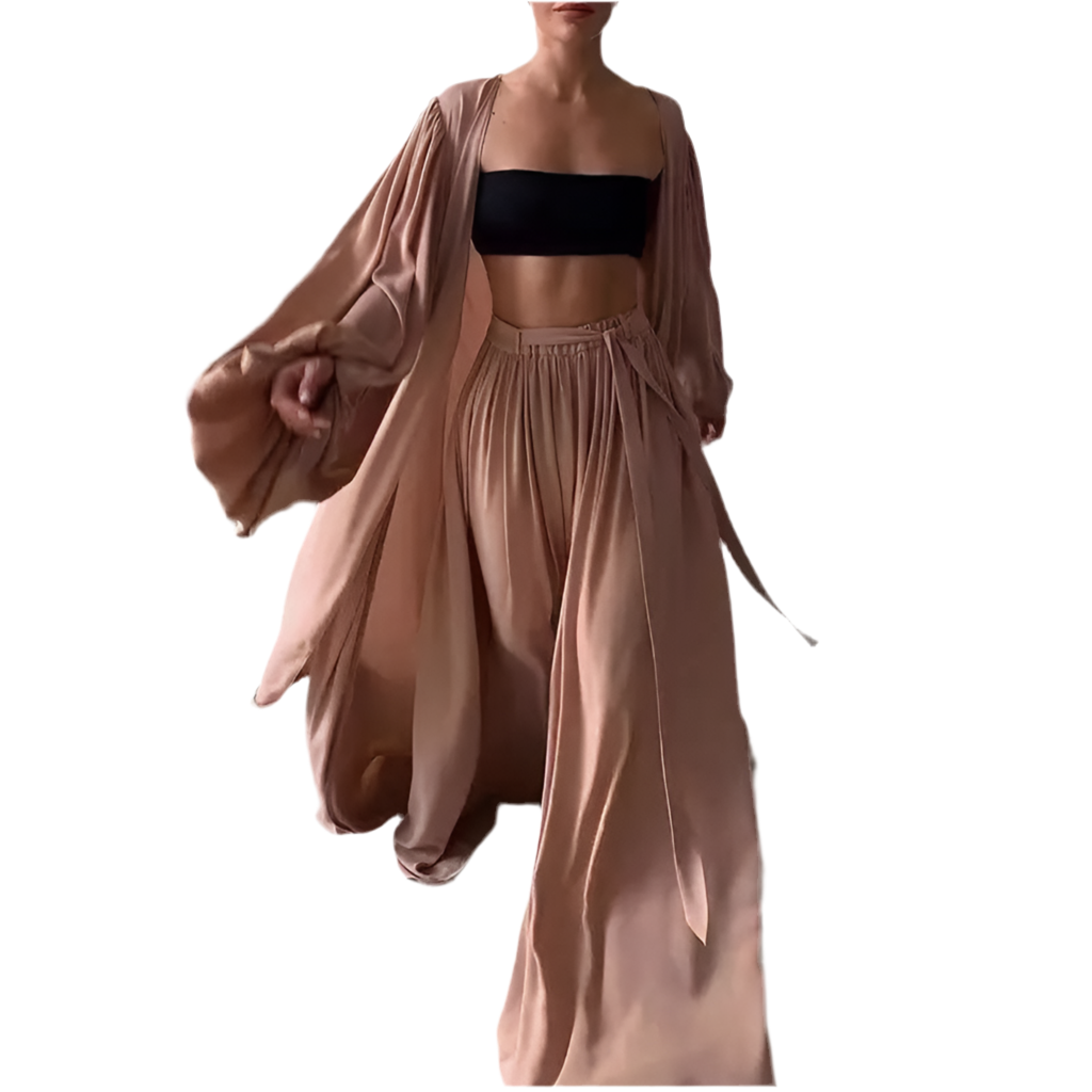 The Soleil Set – Soft Draped Lounge Duo